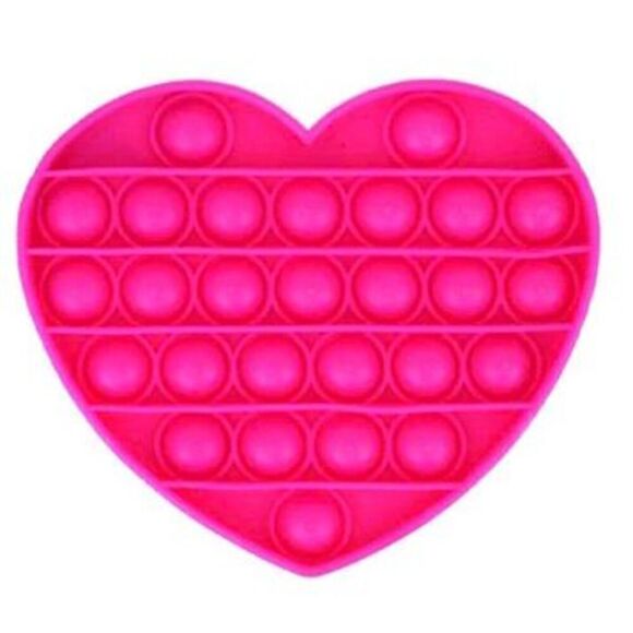 ☀️3/$12☀️ Pink Heart Fidget Toy - Picture 1 of 4